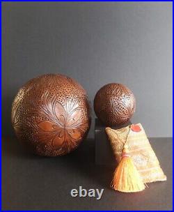 1 boule d'ambre diffuseur de parfum 11 cm / Amber ball. Home diffuser