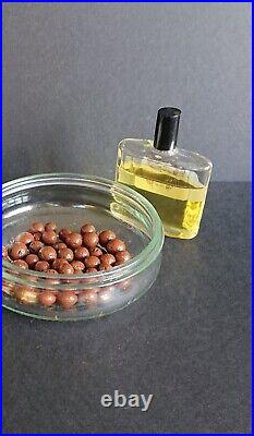 2 Boules d'ambre Diffuseurs de parfums / 2 amber balls 7.5 cm 11 cm