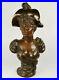 Ancien-Marcel-Debut-1865-1933-Francais-Bronze-Sculpture-Buste-Art-Nouveau-Dame-01-ha
