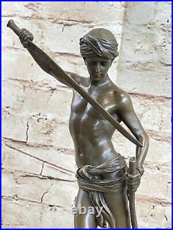 Art Déco Nouveau Fonte Hommage À Chiparus Érotique Danseuse Bronze Sculpture