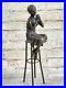 Art-Deco-Nouveau-Vienne-Bronze-Superbe-1940-Femme-Assis-Bronze-Sculpture-Solde-01-tmlr