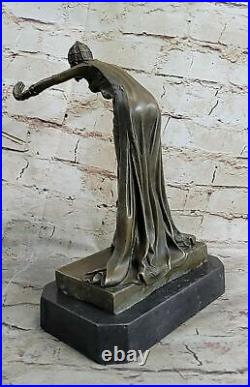 Art Déco Russe Danseurs Bronze Statue Demetre Chiparus Nouveau Sculpture Art Nr