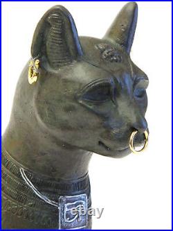 Art Egypte La Gayer Anderson Chat Figurine Sculpture 20043H