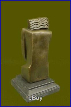 Art Moderne Abstrait Mother Nature Par Salvador Dali Bronze Sculpture Figurine