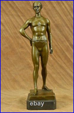 Art Nouveau Grec/Romain God Musée Qualité Bronze Sculpture Figurine Cadeau Déco