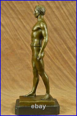 Art Nouveau Grec/Romain God Musée Qualité Bronze Sculpture Figurine Cadeau Déco