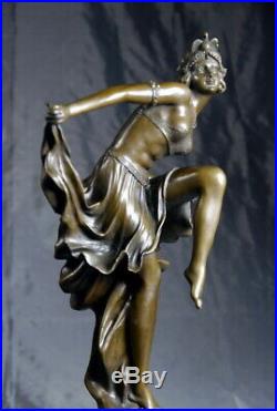 Art Nouveau Magnifique sculpture signée Gory bronze envoi gratuit