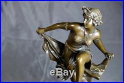 Art Nouveau Magnifique sculpture signée Gory bronze envoi gratuit