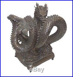 BRONZE sculpture dragon Table basse / coffee table Art Dragon (0916)
