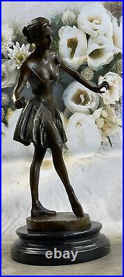 Ballerine Bronze Sculpture Style Art Nouveau Deco Figurine Statue Maison Ouvre