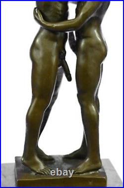 Bronze Art Sculpture Érotique Mâle Chair Hommes Statue Gay Intérêt Figurine