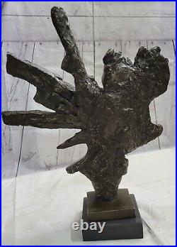 Bronze Sculpture Art Déco / Nouveau Duo En Love Romantique Romance Figurine