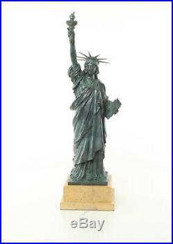 Bronze Sculpture Freiheits Statue de Luxe Cadeau Vintage Kunstskulpture 61,5 CM