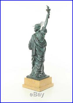 Bronze Sculpture Freiheits Statue de Luxe Cadeau Vintage Kunstskulpture 61,5 CM