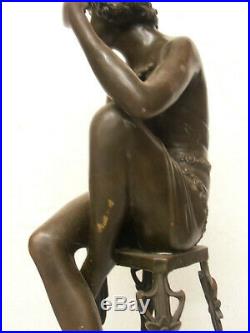 Bronze Statue Sculpture Art Nouveau 55 Cms