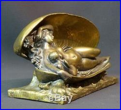 C 1840 jolie sculpture statuette bronze James Pradier naissance de l'amour 22cm