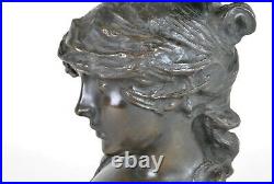 Carmen, sculpture en bronze, art Nouveau, XXème siècle