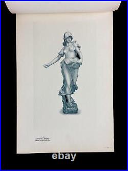 Catalogue Photographique Sur La Sculpture Art Nouveau. France Ou Autriche. Xixèm
