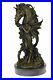 Chair-Fairy-100-Bronze-Fantaisie-Style-Art-Nouveau-Winged-Bois-Nymphe-Statue-De-01-tmpk
