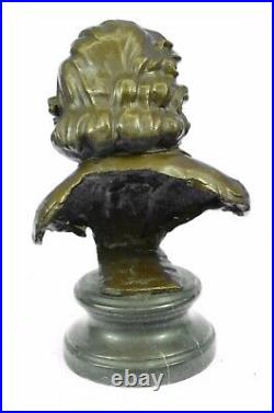 Chopin Buste Musée Qualité Bronze Sculpture Statue Figurine Art Décor Large