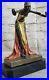 Colinet-Espagnol-Gypsy-Dancer-Bronze-Sculpture-Figurine-Art-Nouveau-Marbre-Nr-01-vg