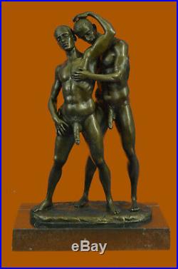 De Collection Bronze Sculpture Statue Gay Art Edition Nu Mâle Homme