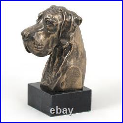 Dogue allemand non coupé, buste de chien, édition limitée, Art Dog FR