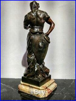 Émile Louis Picault (1833-1915) Sculpture H 32 cm Art Nouveau Honneur Patrie