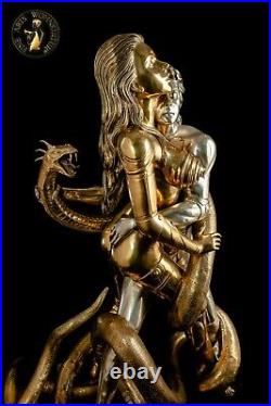 FINE ARTS Wohnkultur Sculpture en bronze Figure Adam & Eve Statue Erotique Géant