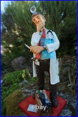 Fo85508 D Figurine Metier Le Medecin Docteur Toubib Forchino Promotion 45cm