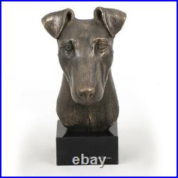 Fox-terrier à poil lisse, buste de chien, édition limitée, Art Dog FR