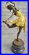 Francais-Gypsy-Danseuse-100-Solide-Bronze-Sculpture-Figurine-Style-Art-Nouveau-01-ynxd