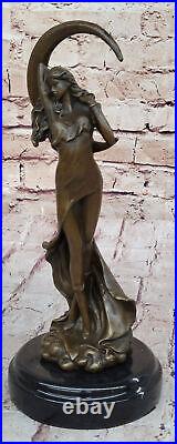 Grec Mythologie Bronze Sculpture Statue Art Décor Vénus Nouveau Fonte