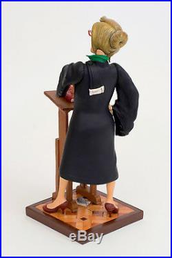 Guillermo forchino Profession Figurine SMALL Lady avocat Comic Art Sculpture