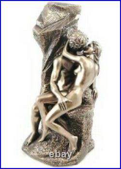 Le Baiser De Rodin Facon Bronze Statue Sculpture