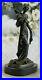 Magnificent-Art-Nouveau-Victorien-Pure-100-Bronze-Maiden-Sculpture-Artwork-01-wp