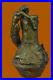 Main-Style-Art-Nouveau-Sirene-Vase-Par-Aldo-Vitaleh-Bronze-Sculpture-Figurine-01-dn
