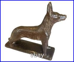 Marcel Derny Signe Superbe Sculpture Animaliere En Terre Cuite 1900 Art Nouveau