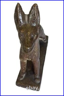 Marcel Derny Signe Superbe Sculpture Animaliere En Terre Cuite 1900 Art Nouveau