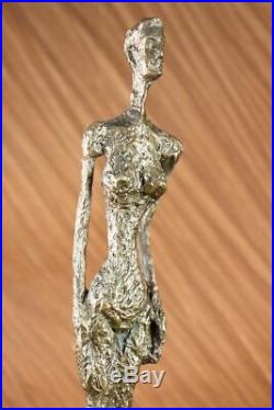 Nu Abstrait Femme Fonte Bronze Sculpture Statue Art Moderne Marbre Figurine