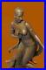 Nue-Femme-Danseuse-Art-Deco-Nouveau-Fonte-Bronze-Sculpture-Statue-Figurine-T-01-dn
