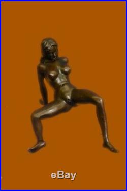 Original 3-SOME Sexy Artwork Artisanal Art Bronze Sculpture Statue Figurine Nr