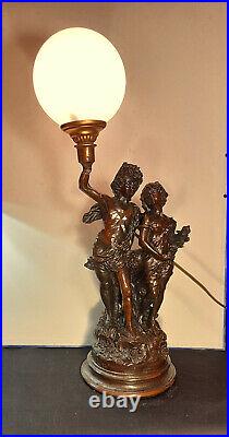 PERGREFFI DANI 89 Sculpture Syle Art Nouveau Lampe