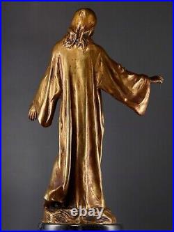 Paul GASQ Sculpture Jeune Christ /// Art nouveau Art Décoratif