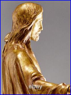Paul GASQ Sculpture Jeune Christ /// Art nouveau Art Décoratif