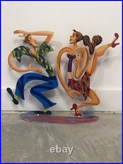 Pop art Pop art Sculpture en métal Nouveaux danseurs par DAVID GERSTEIN
