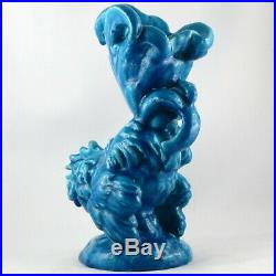 Rare COQ Vase Sculpture EDMOND LACHENAL Céramique Art Nouveau/deco, deck/buthaud