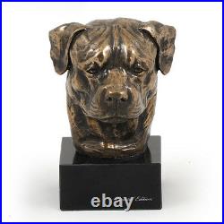 Rottweiler, statue miniature / buste de chien, édition limitée, Art Dog FR