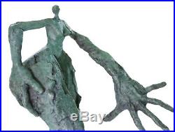 Salvador Dali Abstrait Art Moderne Maison Bronze Sculpture Main Figurine Fonte