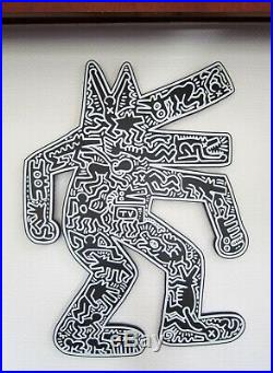 Sculpture Murale Art Brut Dogmania Keith Haring